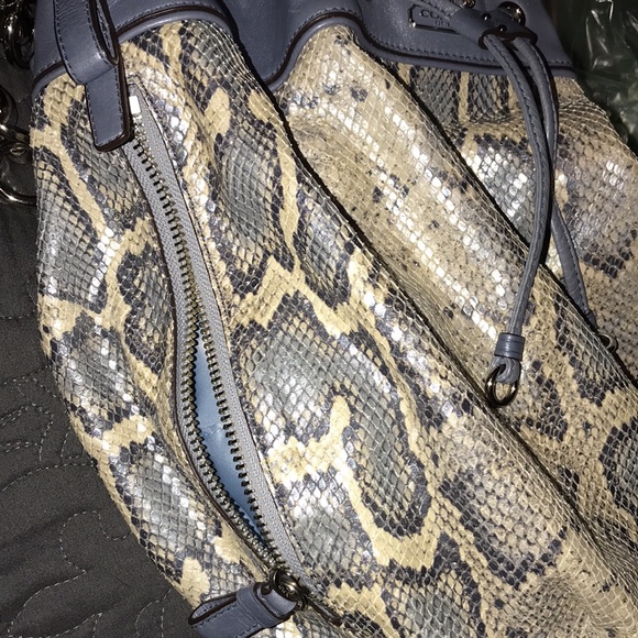 Extra Pics💙Host Pick💙 Authentic Coach Limited Edition Blue Python 💙 - Picture 11 of 15